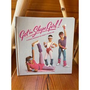 Get In Shape Girl Hasbro Bradley Hardcover Book 1985 Children Girls